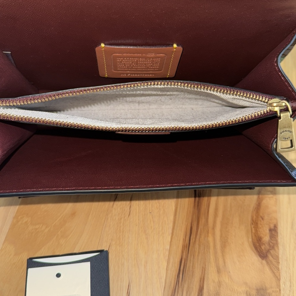 NWT Coach Troupe Crossbody With Kaffe Fassett Print - Picture 12 of 14